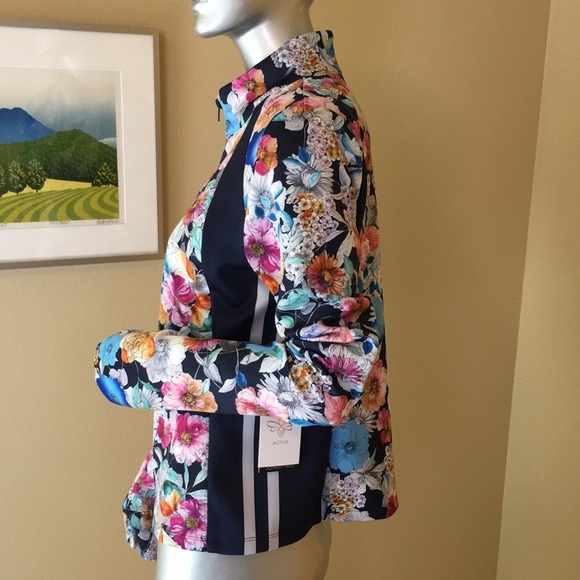 JOHNNY WAS | Fall Dance Fitted Athletic Jacket - Picture 10 of 16